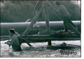 Yakama tribal members fishing below Wapato Diversion in the 1970s